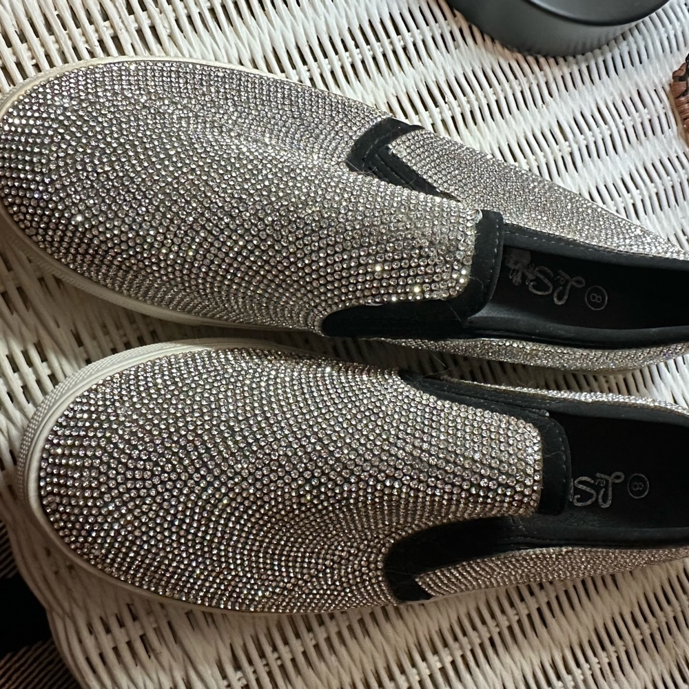 Sequin shoes size 8